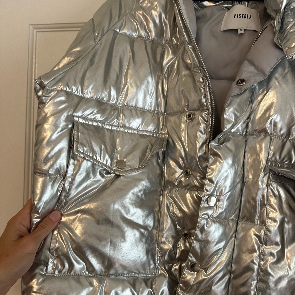 Pistola Metallic Silver Jacket - Picture 4 of 6
